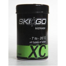 Мазь держания твердая без содержания фтора SKI-GO XC6 зеленая