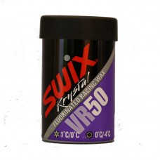 Мазь держания твердая с содержанием фтора SWIX VR50 фиолетовая