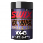 Мазь держания твердая с содержанием фтора SWIX VX43 