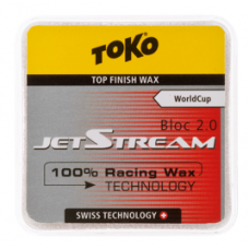 Ускоритель TOKO JetStream top-finish WAX BLOC 2.0 red, -12 -2
